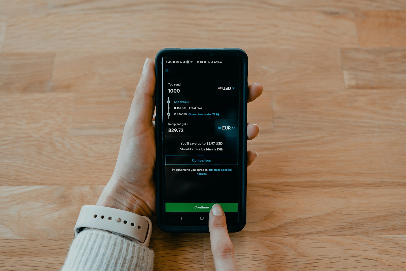 SMS confirmations for Rezlynx